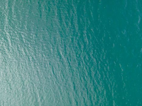 Drone shot over water. Background of lake. Birds view