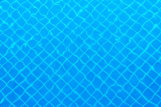 blur tile pattern under the pool