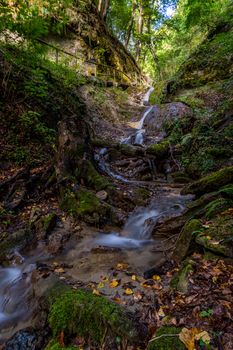 Fantastic hike through the Spetzgarter and Hodinger Tobel on Lake Constance with waterfalls and a primeval forest-like atmosphere