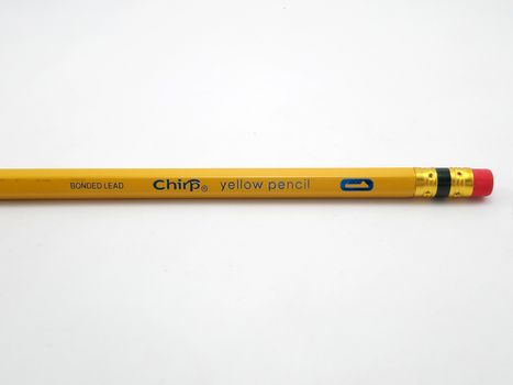 MANILA, PH - SEPT 24 - Chirp yellow pencil on September 24, 2020 in Manila, Philippines.
