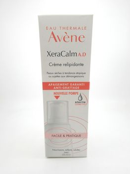 MANILA, PH - SEPT 24 - Avene xeracalm lipid replenishing cream box on September 24, 2020 in Manila, Philippines.