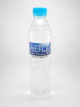 MANILA, PH - SEPT 24 - Galilee bottled water on September 24, 2020 in Manila, Philippines.