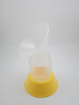 MANILA, PH - SEPT 24 - Silicone breast pump on September 24, 2020 in Manila, Philippines.