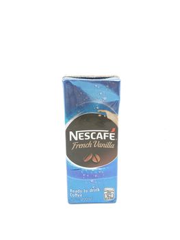 MANILA, PH - SEPT 24 - Nescafe french vanilla ready to drink coffee on September 24, 2020 in Manila, Philippines.