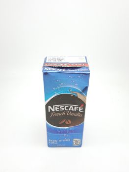 MANILA, PH - SEPT 24 - Nescafe french vanilla ready to drink coffee on September 24, 2020 in Manila, Philippines.