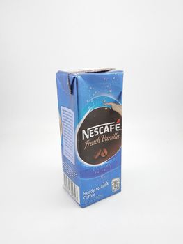 MANILA, PH - SEPT 24 - Nescafe french vanilla ready to drink coffee on September 24, 2020 in Manila, Philippines.