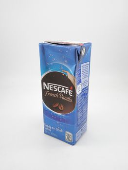 MANILA, PH - SEPT 24 - Nescafe french vanilla ready to drink coffee on September 24, 2020 in Manila, Philippines.