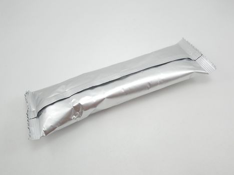 Coffee silver foil sachet use to pack powder contents