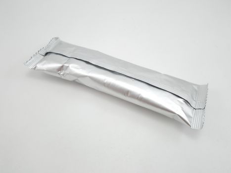 Coffee silver foil sachet use to pack powder contents