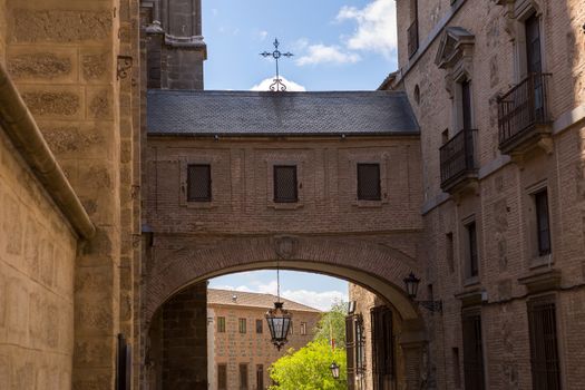 Toledo Cathedral Arch in Castile La Mancha of Spain