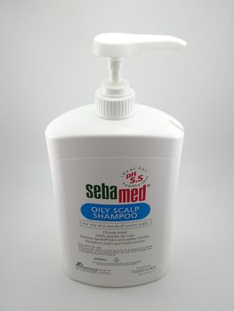 MANILA, PH - SEPT 24 - Seba med oily scalp shampoo on September 24, 2020 in Manila, Philippines.