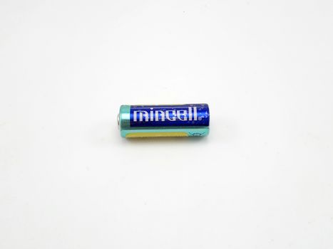 MANILA, PH - SEPT 24 - Mincell alkaline battery on September 24, 2020 in Manila, Philippines.