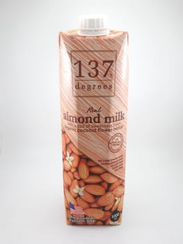 MANILA, PH - SEPT 24 - 137 degrees almond milk on September 24, 2020 in Manila, Philippines.