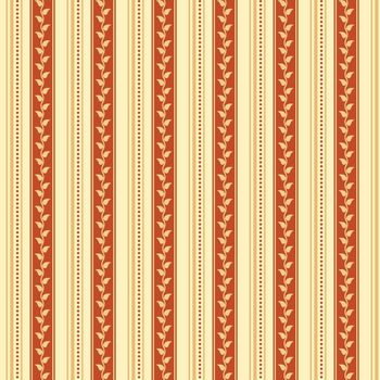 Retro background made with vertical stripes dots and leaves, Vintage hipster seamless pattern.