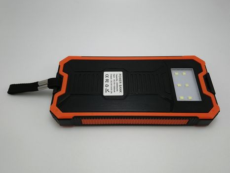 MANILA, PH - SEPT 25 - Powerbank with solar power on September 25, 2020 in Manila, Philippines.