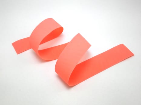 Pink rubber stretch band loop use in hospital medical center