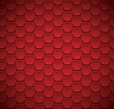 Abstract background with hexagon elements vector illustration.