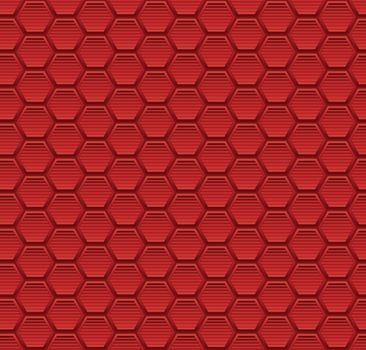 Abstract seamless pattern background with hexagon elements vector illustration.