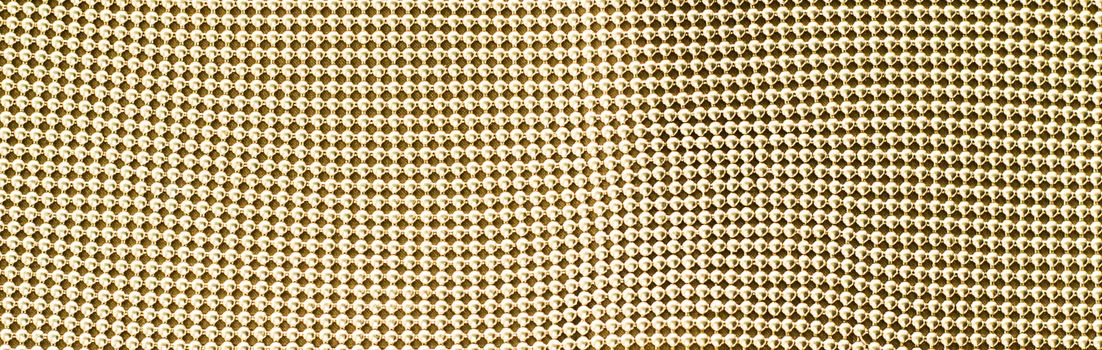 Golden metallic abstract background, futuristic surface and high tech materials