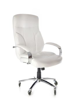 desk chair in front of white background