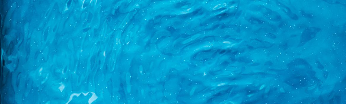 Blue water texture as abstract background, swimming pool and waves designs