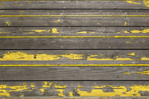 Old damaged Wood Flooring for background and texture