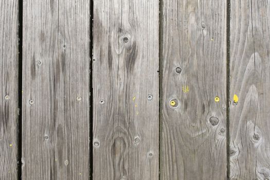 Rough wood natural texture. Grunge vintage wooden planking vertical background. Rustic barn brown outdoors wall. Textured timber decking. Top view of retro floor, view from above or overhead