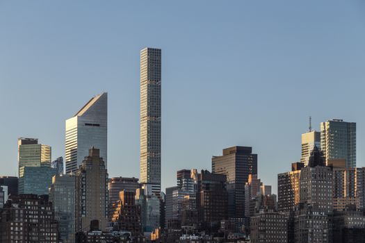 Skyscrapers in Midtown Manhattan in New York City