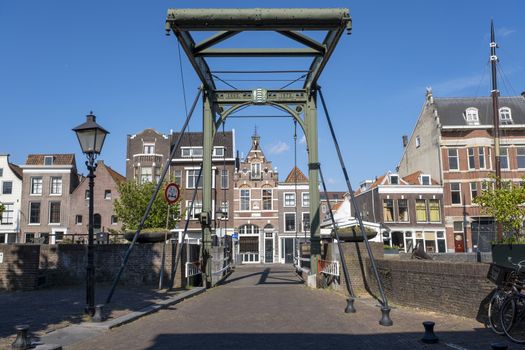 The historic Delfshaven area of Rotterdam, The Netherlands.