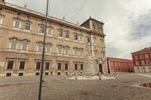 Palazzo Ducale in Modena, Italy. In eglish Ducal palace in Modena, the historic italian city.