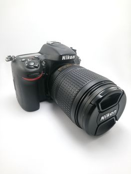 MANILA, PH - SEPT 25 - Nikon d7100 dslr camera on September 25, 2020 in Manila, Philippines.
