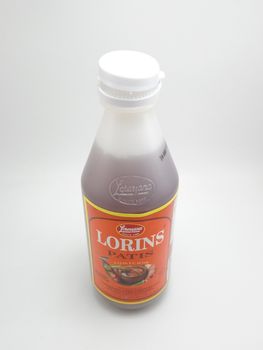 MANILA, PH - SEPT 25 - Lorins patis fish sauce bottle on September 25, 2020 in Manila, Philippines.