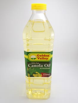 MANILA, PH - SEPT 25 - Golden valley canola oil on September 25, 2020 in Manila, Philippines.