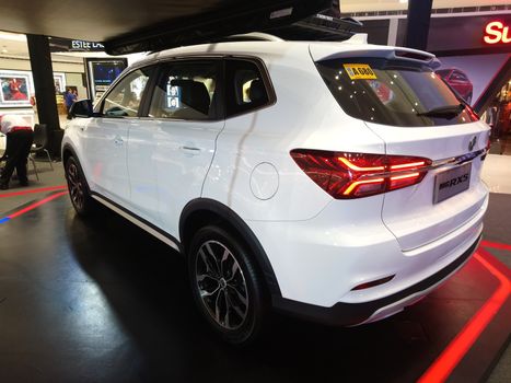 MANDALUYONG, PH - MAR 3 - Morris garages RX5 sports utility vehicle on March 3, 2019 in Mandaluyong, Philippines.