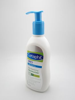 MANILA, PH - SEPT 25 - Cetaphil pro ad derma skin restoring moisturizer on September 25, 2020 in Manila, Philippines.