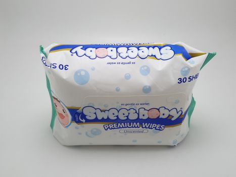 MANILA, PH - SEPT 25 - Sweet baby premium wipes on September 25, 2020 in Manila, Philippines.