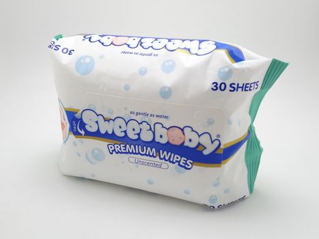 MANILA, PH - SEPT 25 - Sweet baby premium wipes on September 25, 2020 in Manila, Philippines.