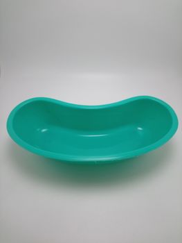 Green bean small water basin use to clean baby body