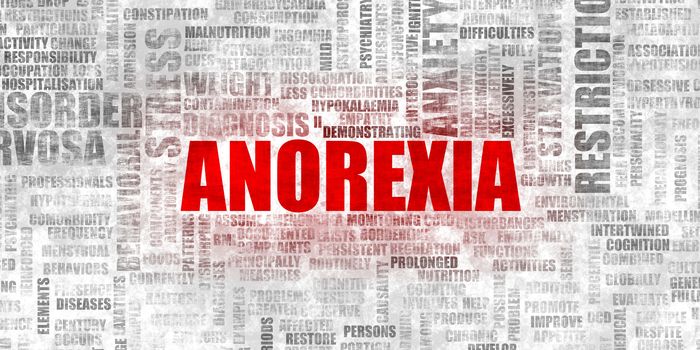 Anorexia as a Medical Concept Abstract Background Art