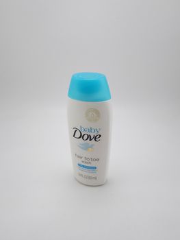 MANILA, PH - SEPT 25 - Baby Dove hair to toe wash on September 25, 2020 in Manila, Philippines.