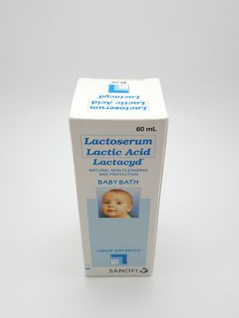 MANILA, PH - SEPT 25 - Lactic acid lactacyd baby bath box on September 25, 2020 in Manila, Philippines.