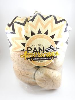 MANILA, PH - SEPT 25 - Pan Americano malunggay pandesal bread on September 25, 2020 in Manila, Philippines.