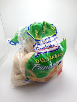 MANILA, PH - SEPT 25 - Gardenia whole wheat pandesal bread on September 25, 2020 in Manila, Philippines.
