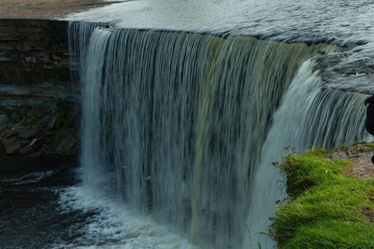 Jagala waterfall in autumn, Estonia