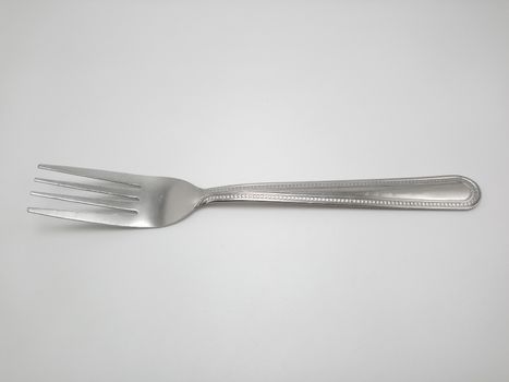 Stainless steel metal eating utensil fork use for eating food meal