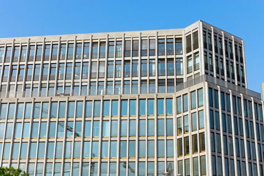 A modern office building seen in Berlin