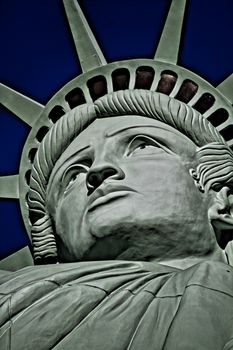 The Statue of Liberty is a colossal copper statue designed by Auguste Bartholdi a French sculptor was built by Gustave Eiffel.Dedicated on Oct 28, 1886.One of most famous icons of the 4th of July USA.