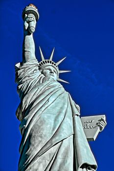 The Statue of Liberty is a colossal copper statue designed by Auguste Bartholdi a French sculptor was built by Gustave Eiffel.Dedicated on Oct 28, 1886.One of most famous icons of the 4th of July USA.