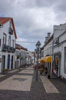 Walk on the Azores archipelago. Discovery of the island of sao jorge, Azores. Portugal , Velas