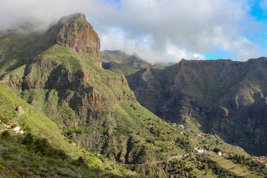 Landscape around the Teide - the highest mountain of spain